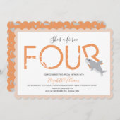 フェアーフォーオレンジシャーク4番目の招待状 招待状 (正面/裏面)