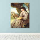 フェア・アマチュア1862 キャンバスプリント (インサイチュ (ウッドフロア))