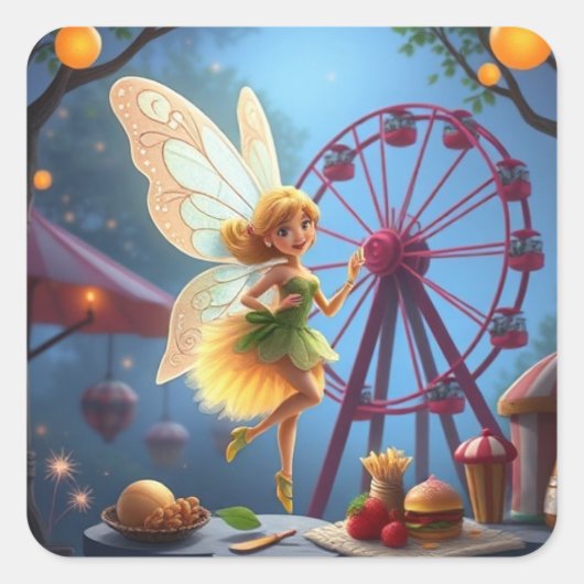 「フェア」 スクエアシール (正面)