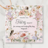 フェイお洒落リーズ誕生日フラワーガーデンメドウ フェイバータグ (正面)