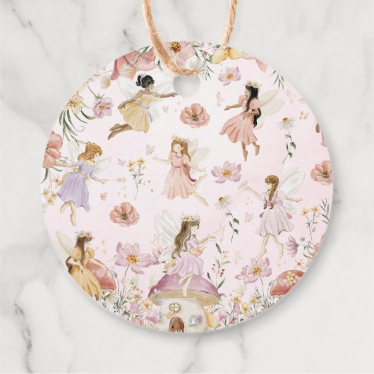 フェイお洒落リーズ誕生日フラワーガーデンメドウ フェイバータグ (裏面)