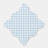 フェイとローレン ブルーのチェック柄 フェイバーボックス (折り畳みなし)