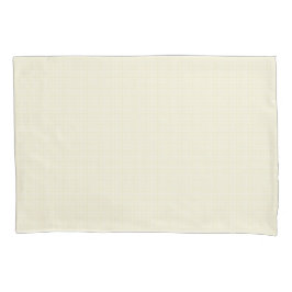 フェイイエローギンガム 枕カバー