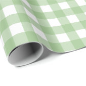 フェイエアンドローレングリーンクラシックバッファロープレイドパターン ラッピングペーパー (ロールコーナー)