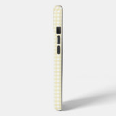 フェイエアンドローレンソフトイエローギンガム Case-Mate iPhoneケース (裏面 / 左)