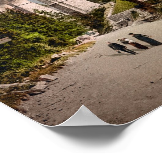 フェイエシャモニー鉄道 – 1900フォトクロム ポスター (角)