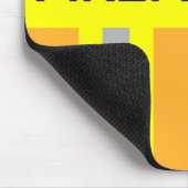 フェイエルワーシンボルユニフォームサンドファーベンマウスパッド マウスパッド (コーナー)