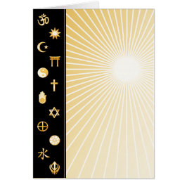 フェイカスタマイズス国際的グリーティングカード