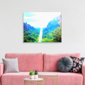 フェイキャニオンラッピング帆布 キャンバスプリント (インサイチュ (リビング))
