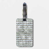 フェイクきらきら光る ラゲッジタグ (裏面縦)
