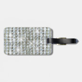 フェイクきらきら光る ラゲッジタグ (裏面横)