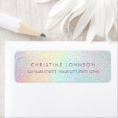 フェイクきらめく効果グリッターデザイン ラベル (インサイチュ)