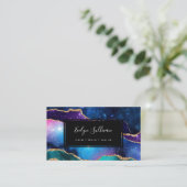 フェイクきらめく水彩 名刺 (スタンド正面)