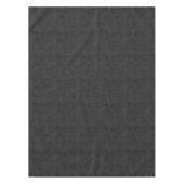 フェイクで黒い革 テーブルクロス (正面)