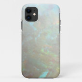 フェイクなオパールの宝石の宝石用原石のミネラル写真のヒップスターの《写真》ぼけ味 Case-Mate iPhoneケース (裏面)