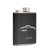 フェイクなカーボン繊維の日産350Z フラスク (右)