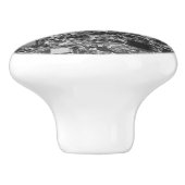 フェイクなクロム小型箱の背景 セラミックノブ (側面)