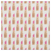 フェイクなグリッターの口紅の化粧の美しいパターン ファブリック (見本)