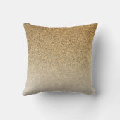 フェイクなグリッターの金ゴールドのグラデーションな装飾用クッション|の家の装飾 クッション (裏面)
