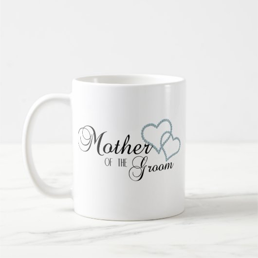 フェイクなショーの結婚式 コーヒーマグカップ (左)