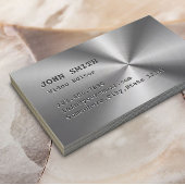 フェイクなステンレス鋼のビデオ編集者の名刺 名刺