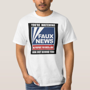 フェイクなニュースの…一見! Tシャツ