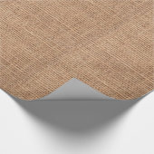 フェイクなバーラップの包装紙 ラッピングペーパー (角)