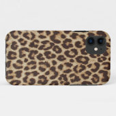 フェイクなヒョウの毛皮 Case-Mate iPhoneケース (裏面(横))