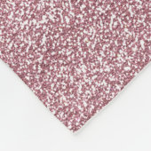 フェイクなピンクのグリッターのEmojiのユニコーンのウンチ毛布 フリースブランケット (角)