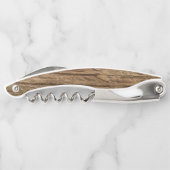 フェイクなブラウンの納屋木 ソムリエナイフ (裏面)