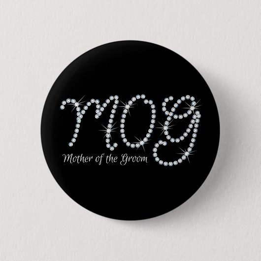 フェイクなラインストーンMOTG 缶バッジ (正面)