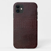 フェイクなワニの皮のiPhone 5の穹窖ID Case-Mate iPhoneケース (裏面)