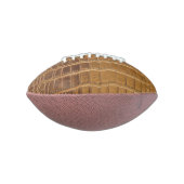 フェイクなワニの革アニマル・スキンパターン アメリカンフットボール (回転90)