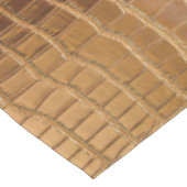 フェイクなワニの革アニマル・スキンパターン テーブルクロス (アングル)