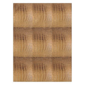 フェイクなワニの革アニマル・スキンパターン テーブルクロス (正面)