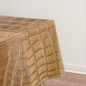 フェイクなワニの革アニマル・スキンパターン テーブルクロス (インサイチュ)