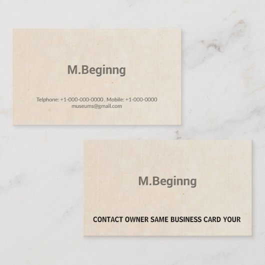 フェイクな凸版印刷のシンプルな専門のモダン 名刺 (正面/裏面)