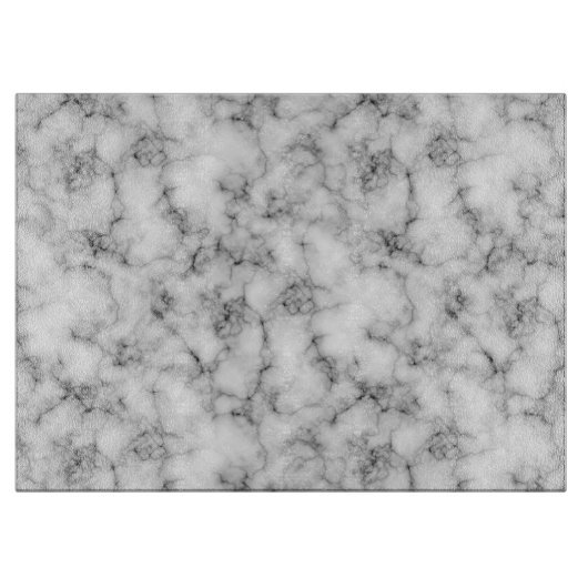 フェイクな大理石のガラスまな板 カッティングボード (正面)