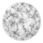 フェイクな大理石のドアまたは引出しのノブ セラミックノブ (正面)