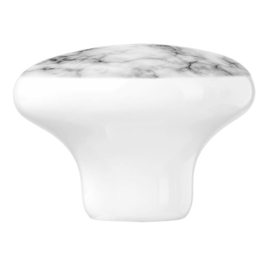 フェイクな大理石のドアまたは引出しのノブ セラミックノブ (側面)
