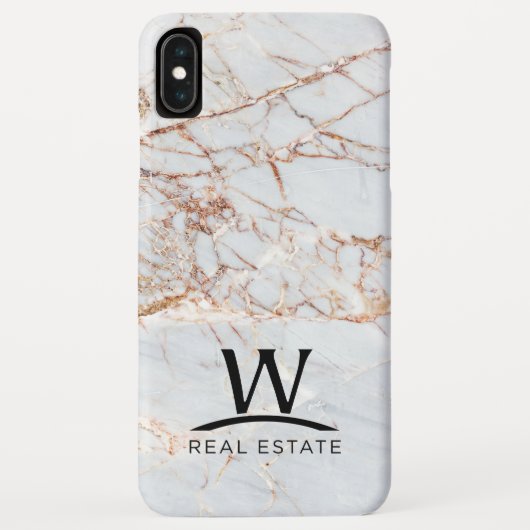 フェイクな大理石の携帯電話の箱 Case-Mate iPhoneケース (裏面)