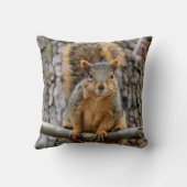 フェイクな孤リスの枕 クッション (裏面)