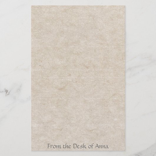 フェイクな手すき紙の原稿一見の文房具 便箋 (正面)