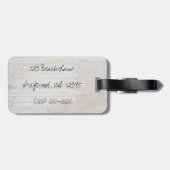 フェイクな流木 ラゲッジタグ (裏面横)