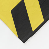 フェイクな警察の警戒線カスタムな文字のフリースブランケット フリースブランケット (角)