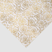 フェイクな金ゴールドのバラ 薄葉紙 (詳細)