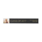 フェイクな金ゴールドは2017年の写真の|のクラスを黒くし、 ラップアラウンドラベル (単一)