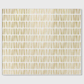 フェイクな金ゴールドホイル幾何学的なパターン包装紙 ラッピングペーパー (フラット)