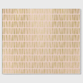 フェイクな金ゴールドホイル幾何学的なパターン包装紙 ラッピングペーパー (フラット)