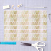 フェイクな金ゴールドホイル幾何学的なパターン 薄葉紙 (クラフト)